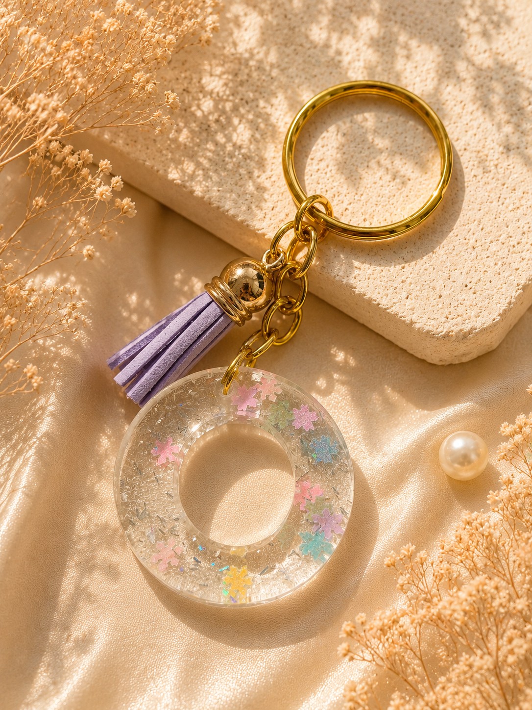 Resin Luxury Keychain