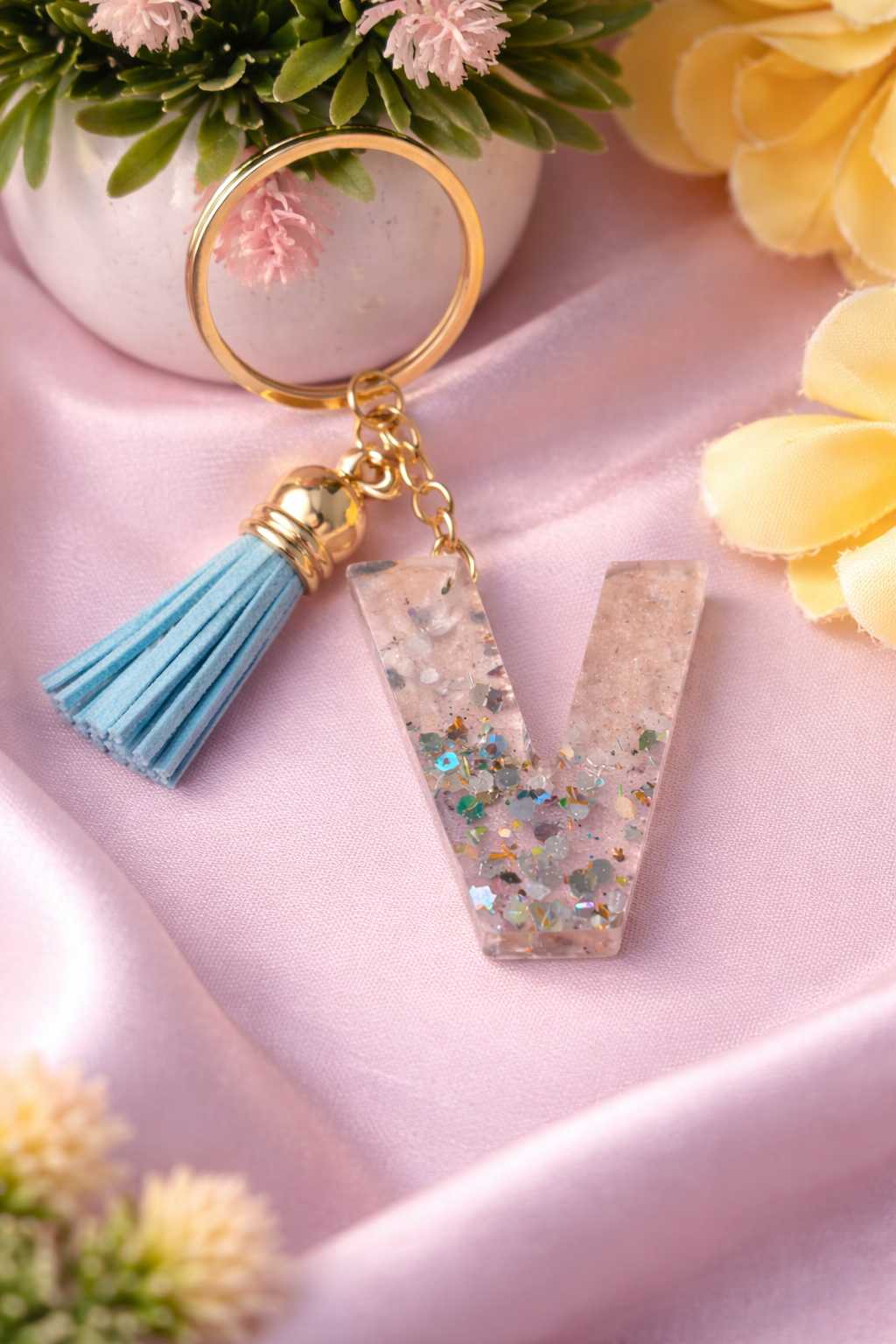 Resin Luxury Keychain