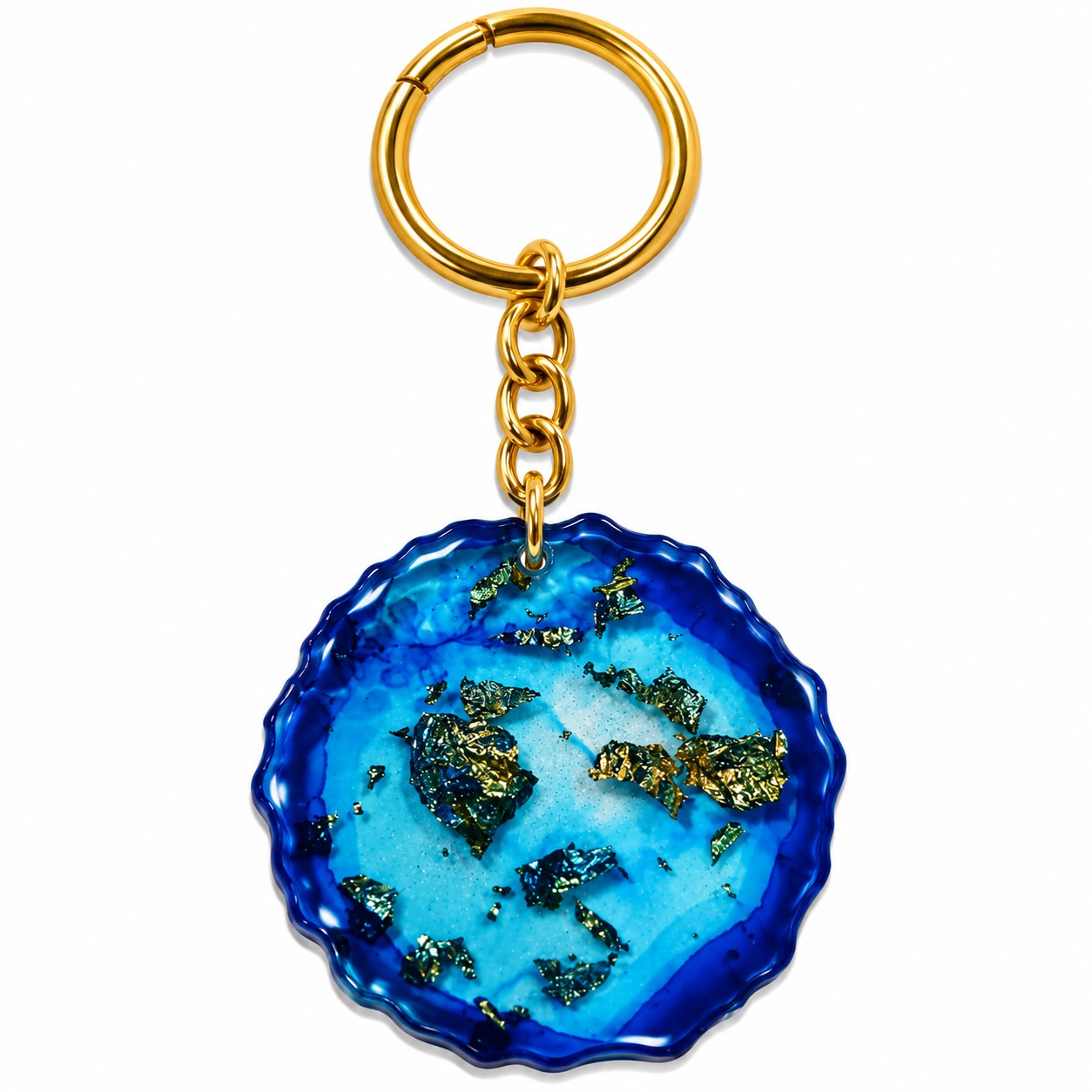 Resin Luxury Keychain