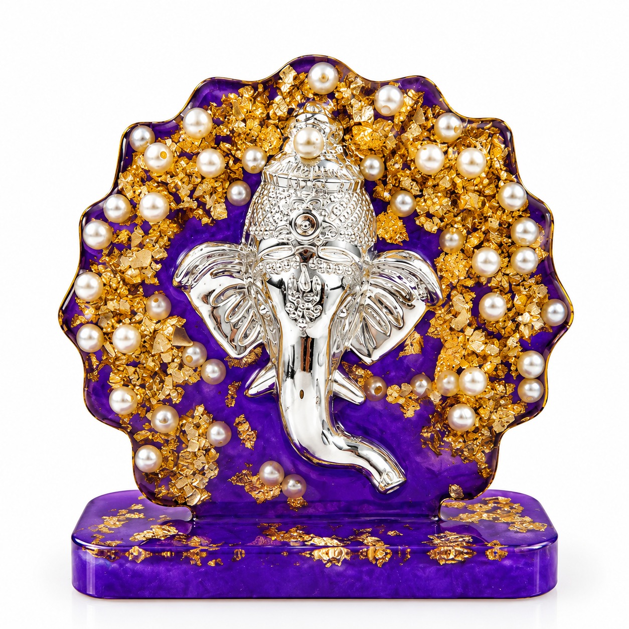 Lord Ganesha Resin Showpiece