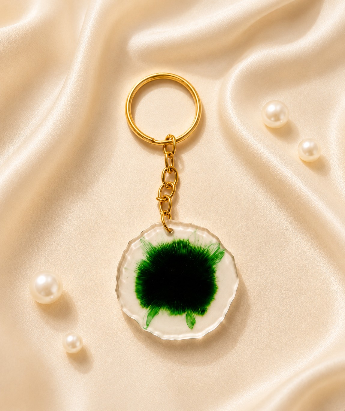 Resin Luxury Keychain