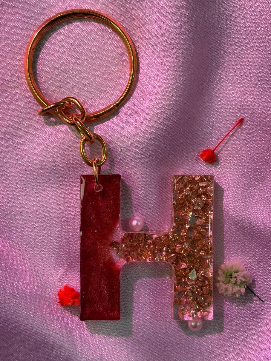 Resin Luxury Keychain