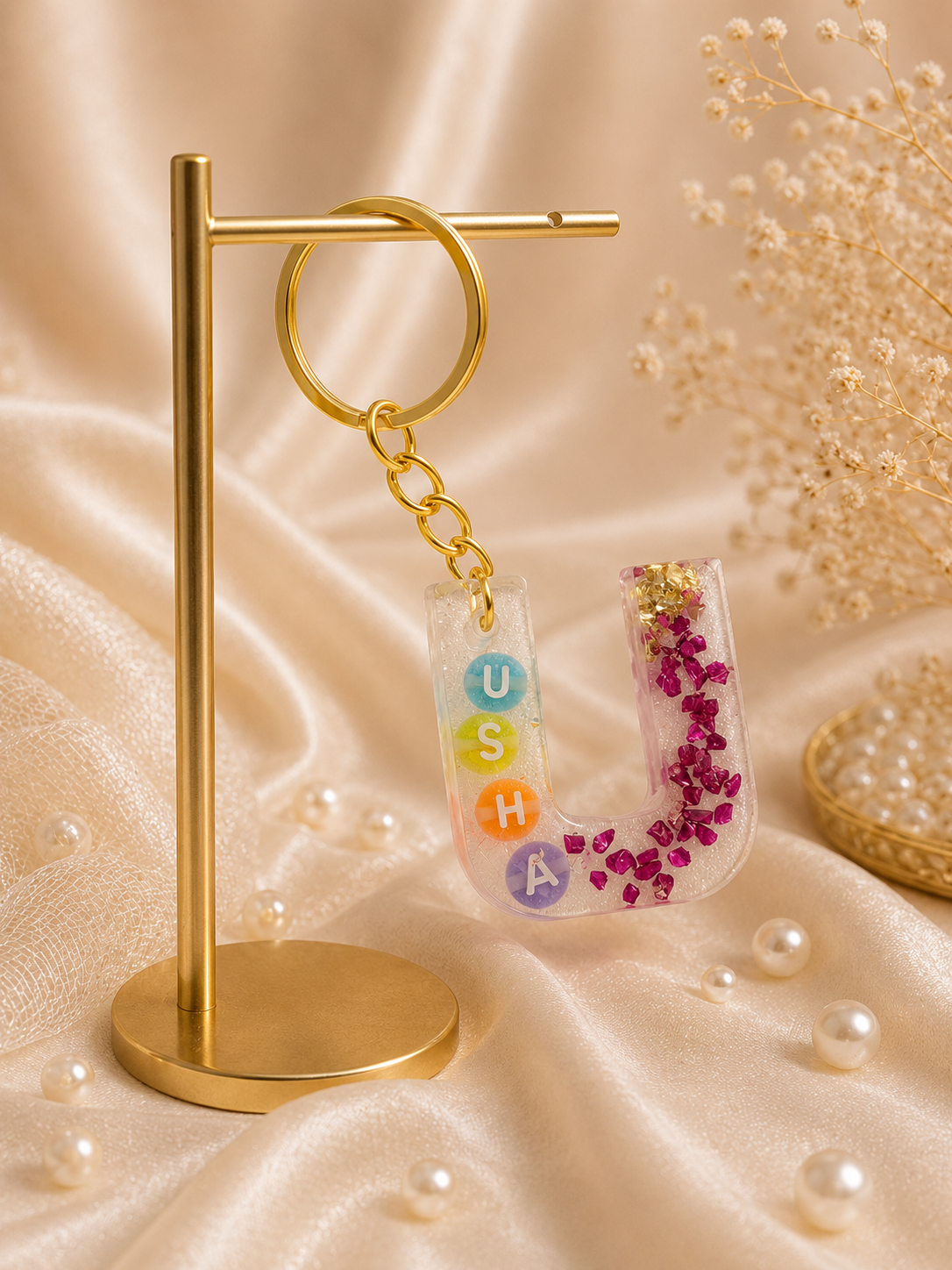 Resin Luxury Keychain