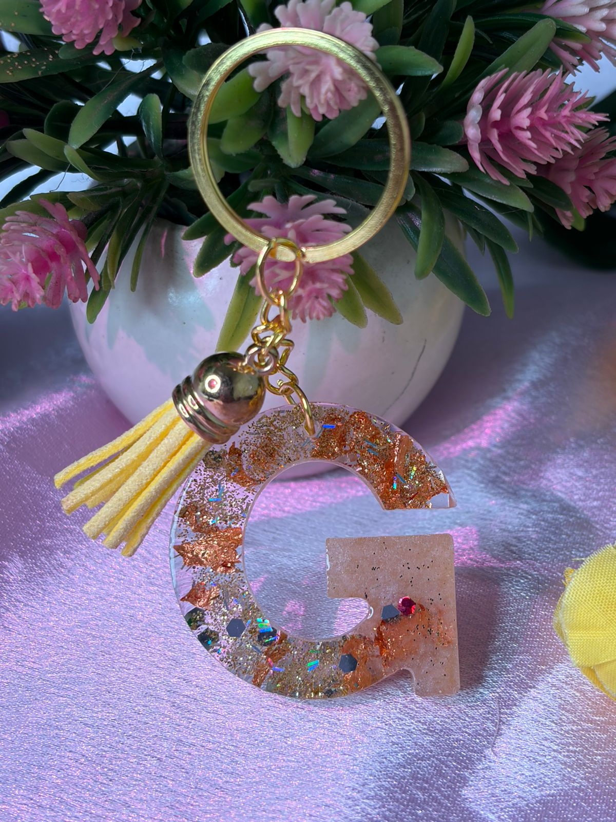 Resin Luxury Keychain