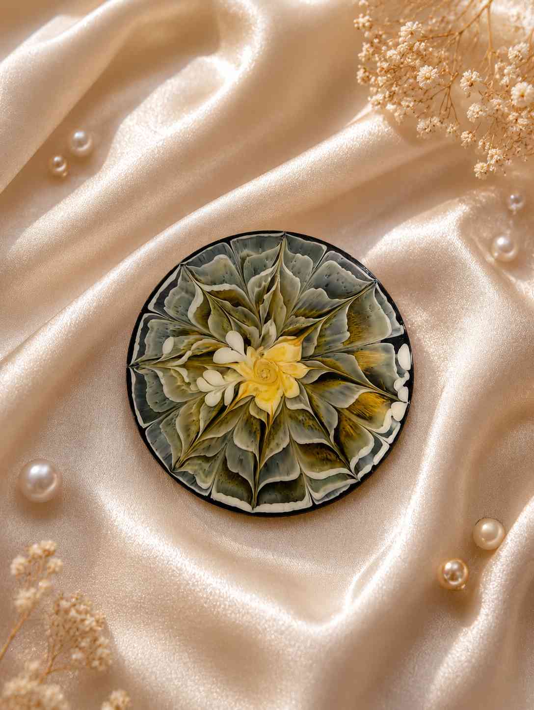 Resin Luxury Tea Coaster (6 Pcs)