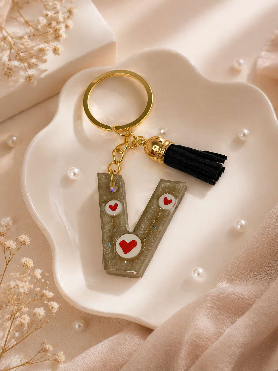 Resin Luxury Keychain