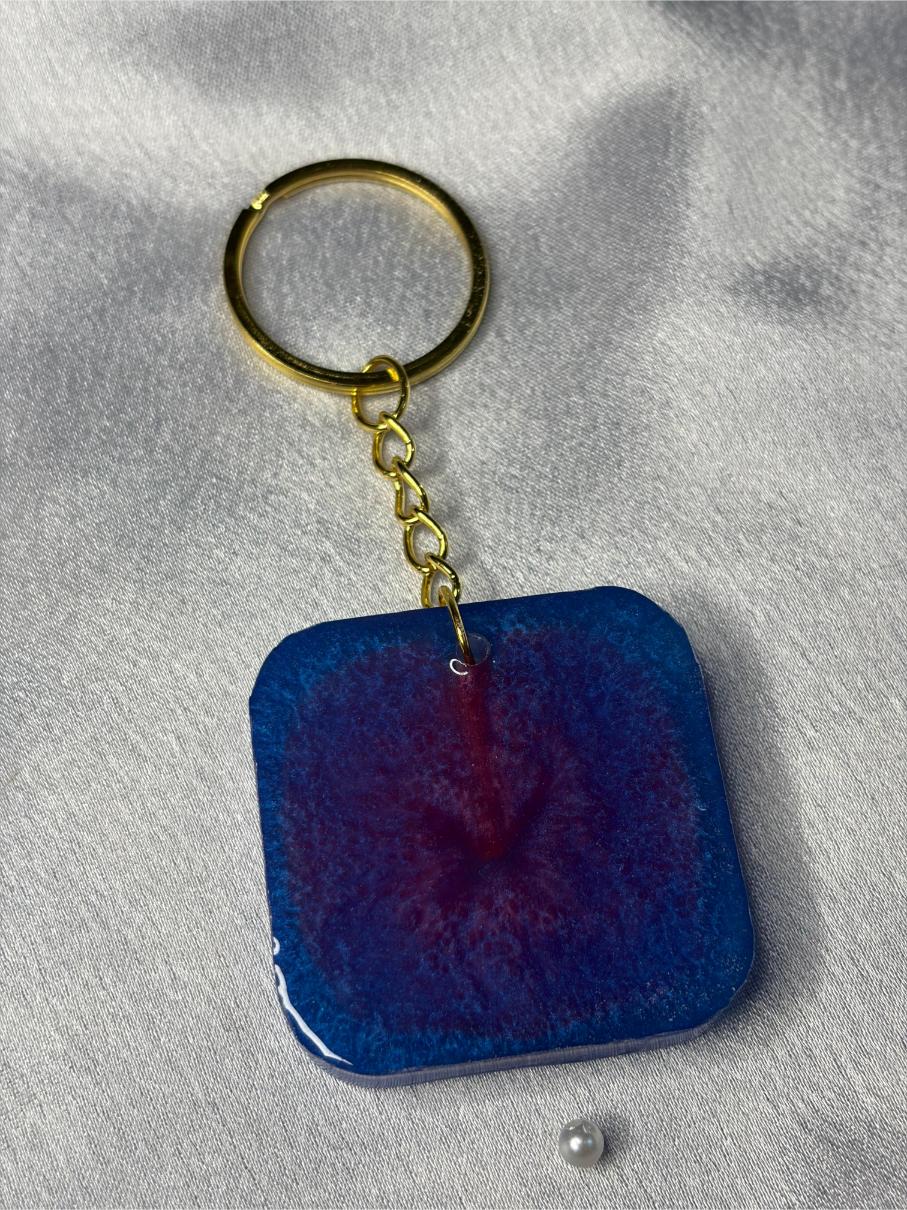 Resin Luxury Keychain