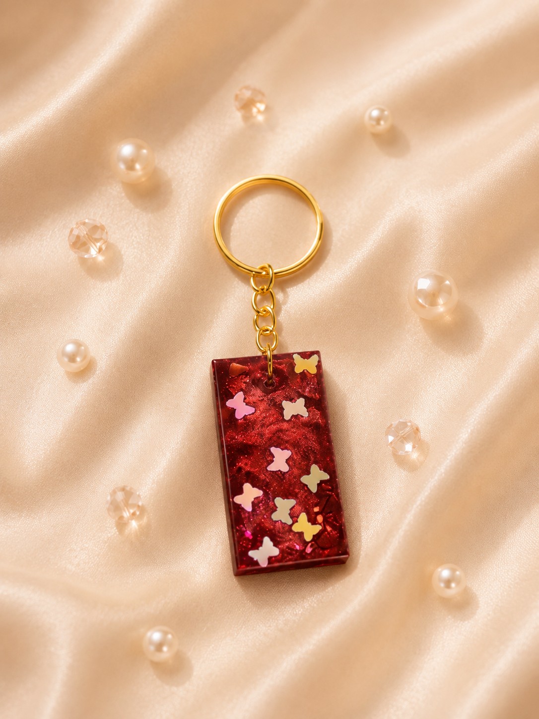 Resin Luxury Keychain