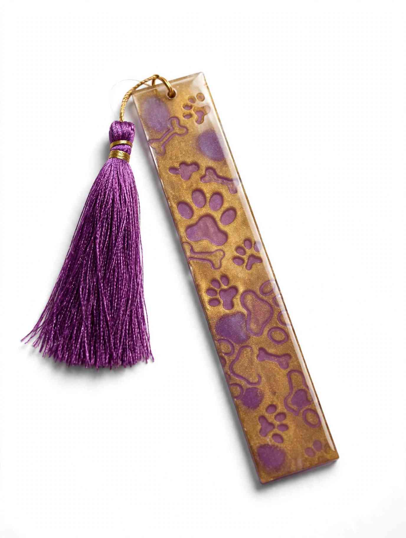 Luxury Handcrafted Resin Bookmark