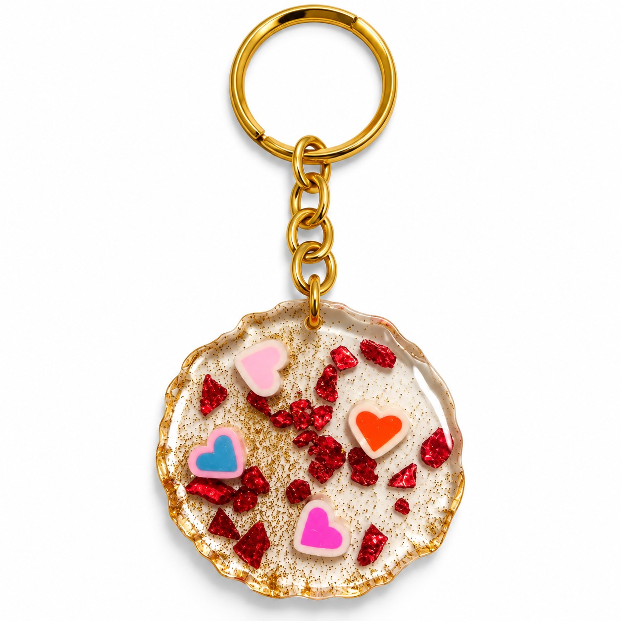 Resin Luxury Keychain