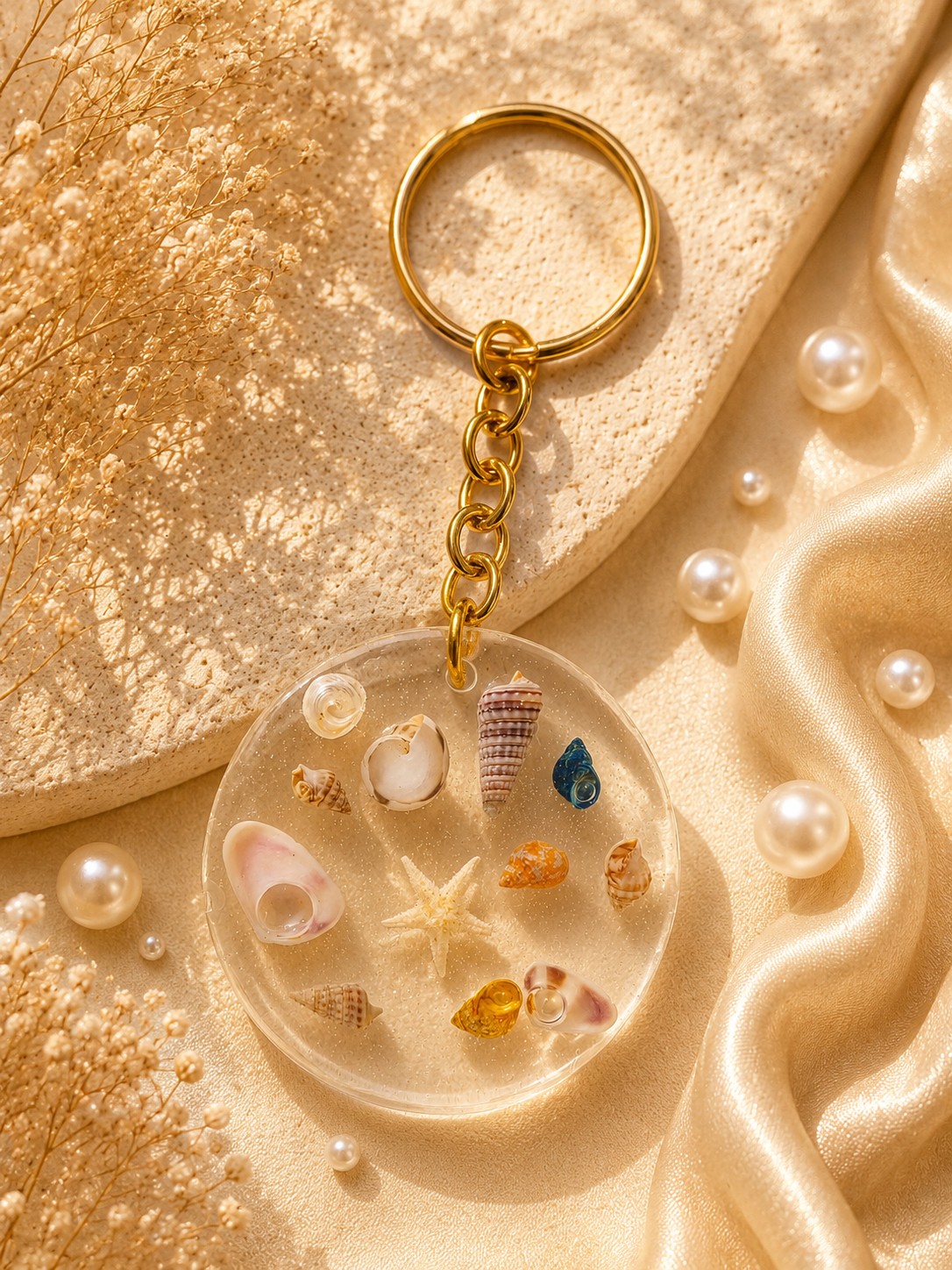 Resin Luxury Keychain