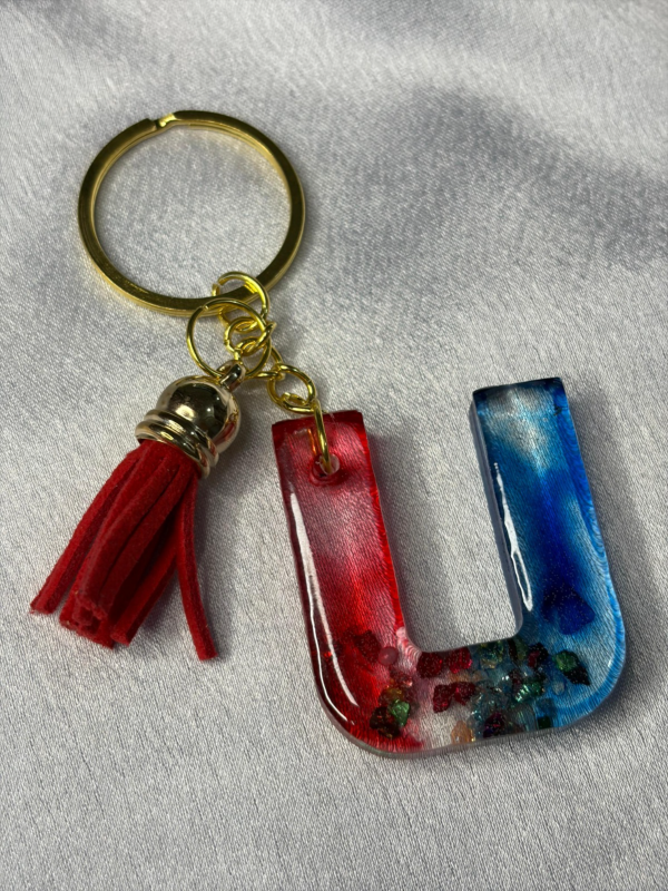 Resin Luxury Keychain