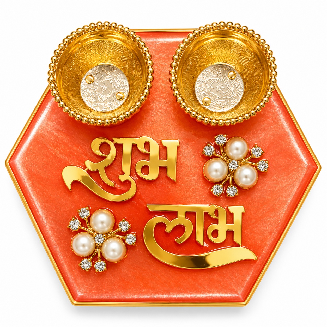 Resin Mini Pooja Thali 