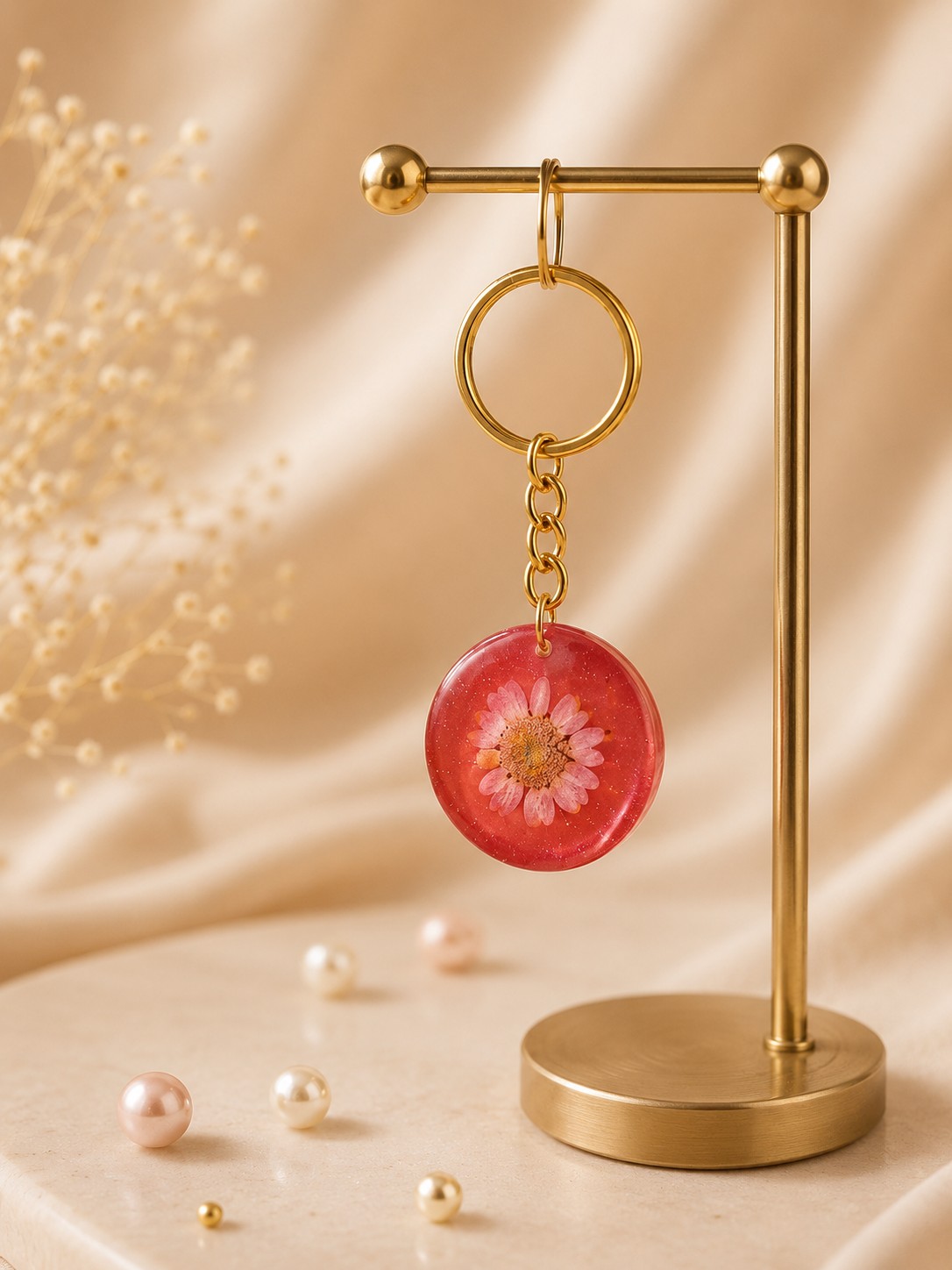 Resin Luxury Keychain