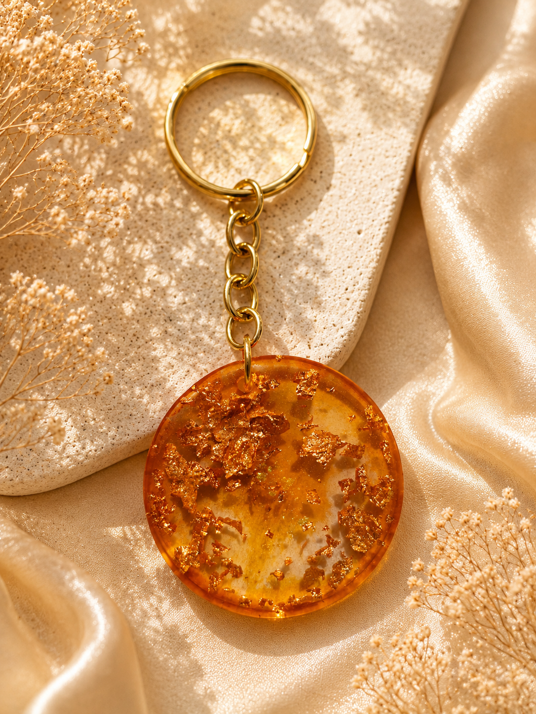 Resin Luxury Keychain