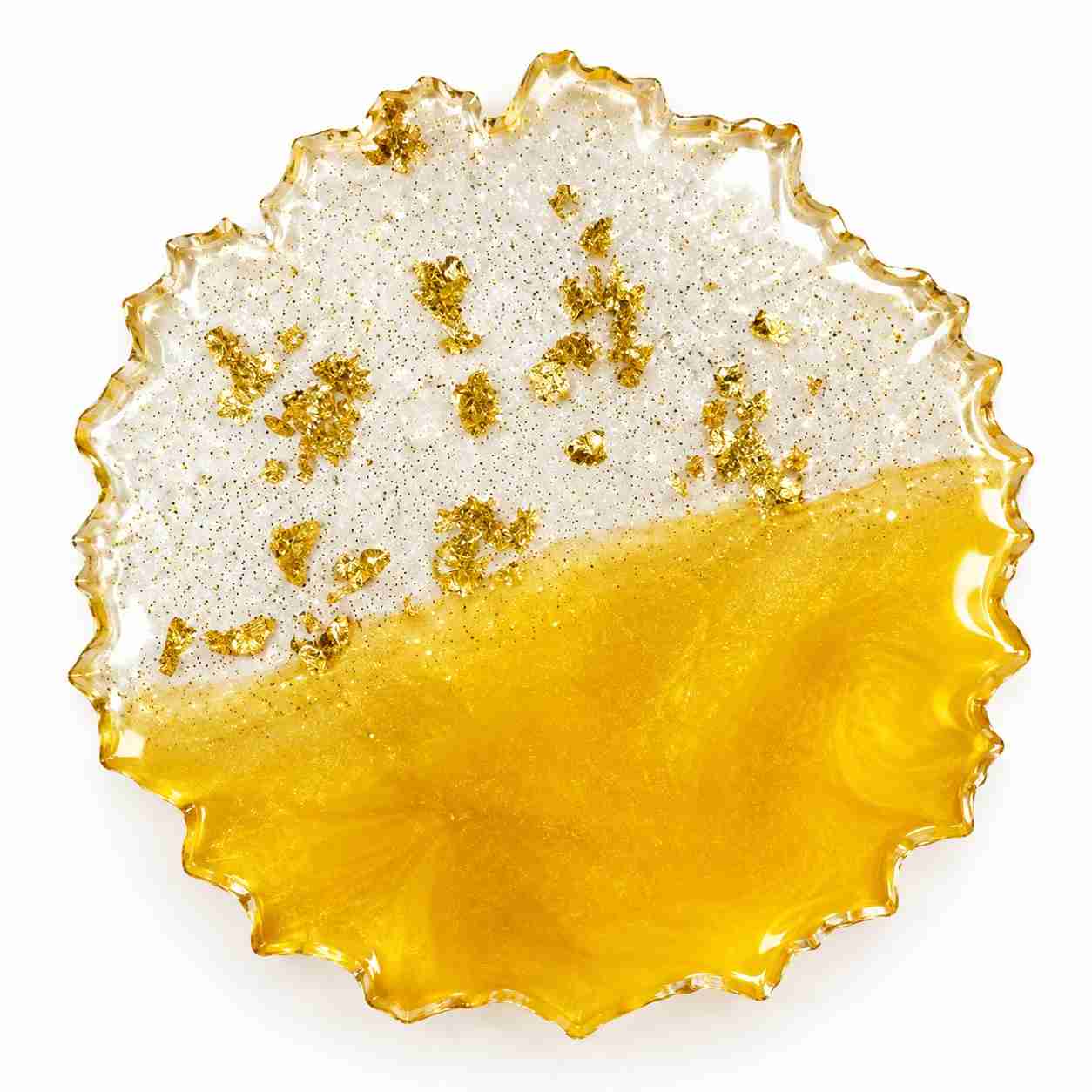 Resin Luxury Tea Coaster (6 Pcs)