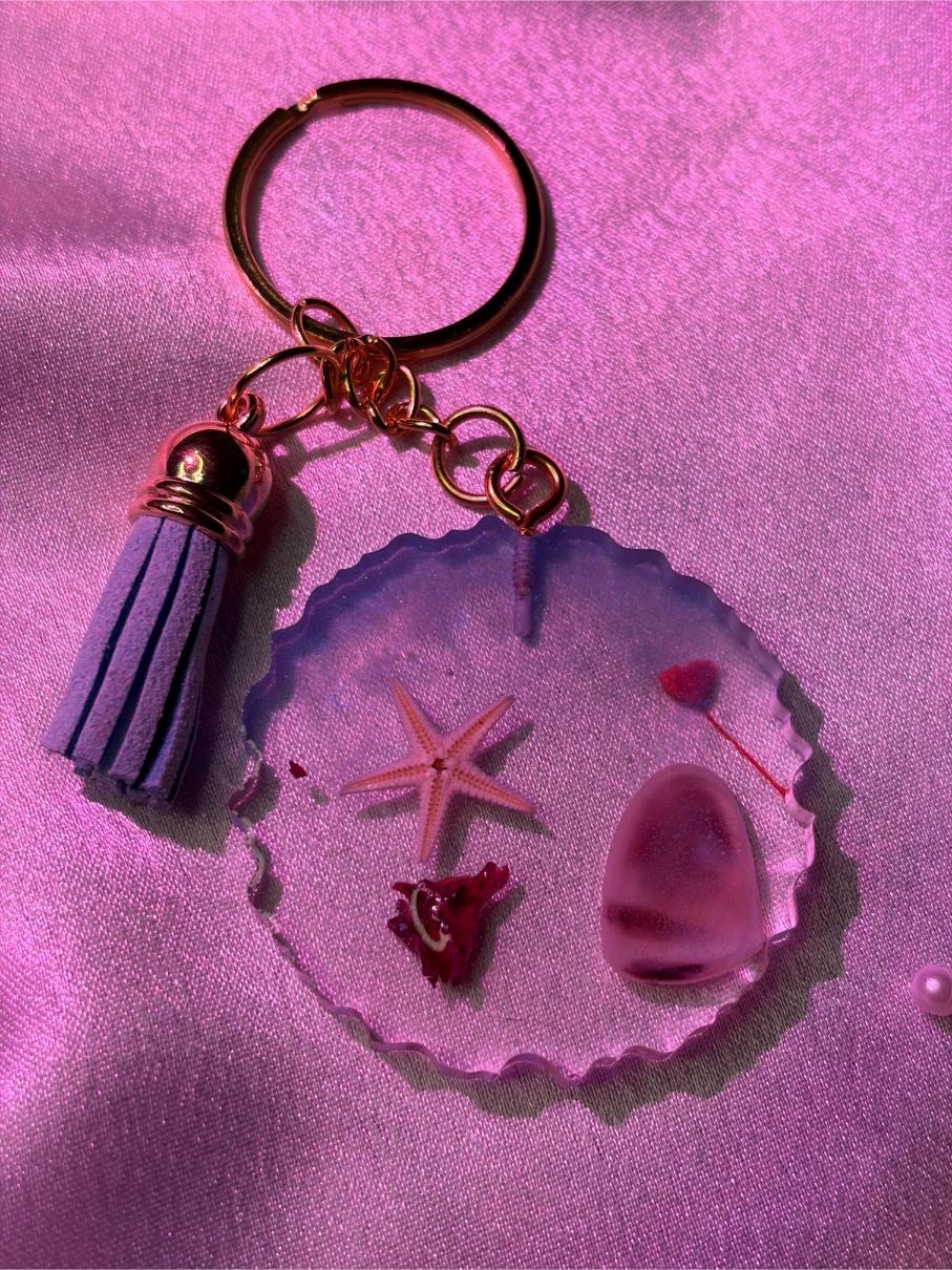 Resin Luxury Keychain