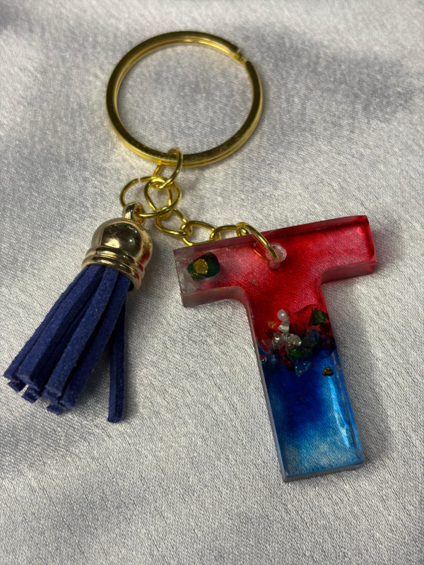 Resin Luxury Keychain