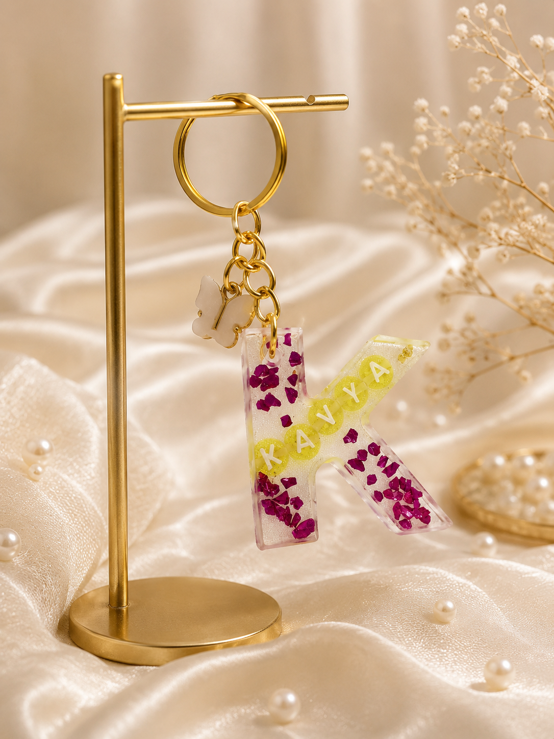 Resin Luxury Keychain