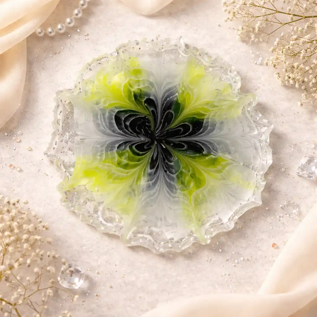 Resin Luxury Tea Coaster (6 Pcs)