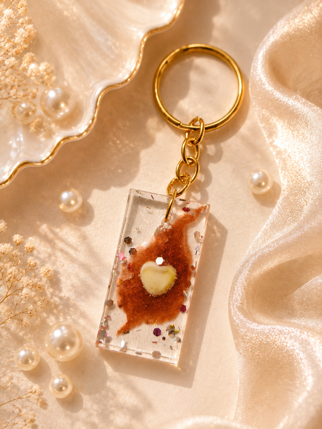 Resin Luxury Keychain
