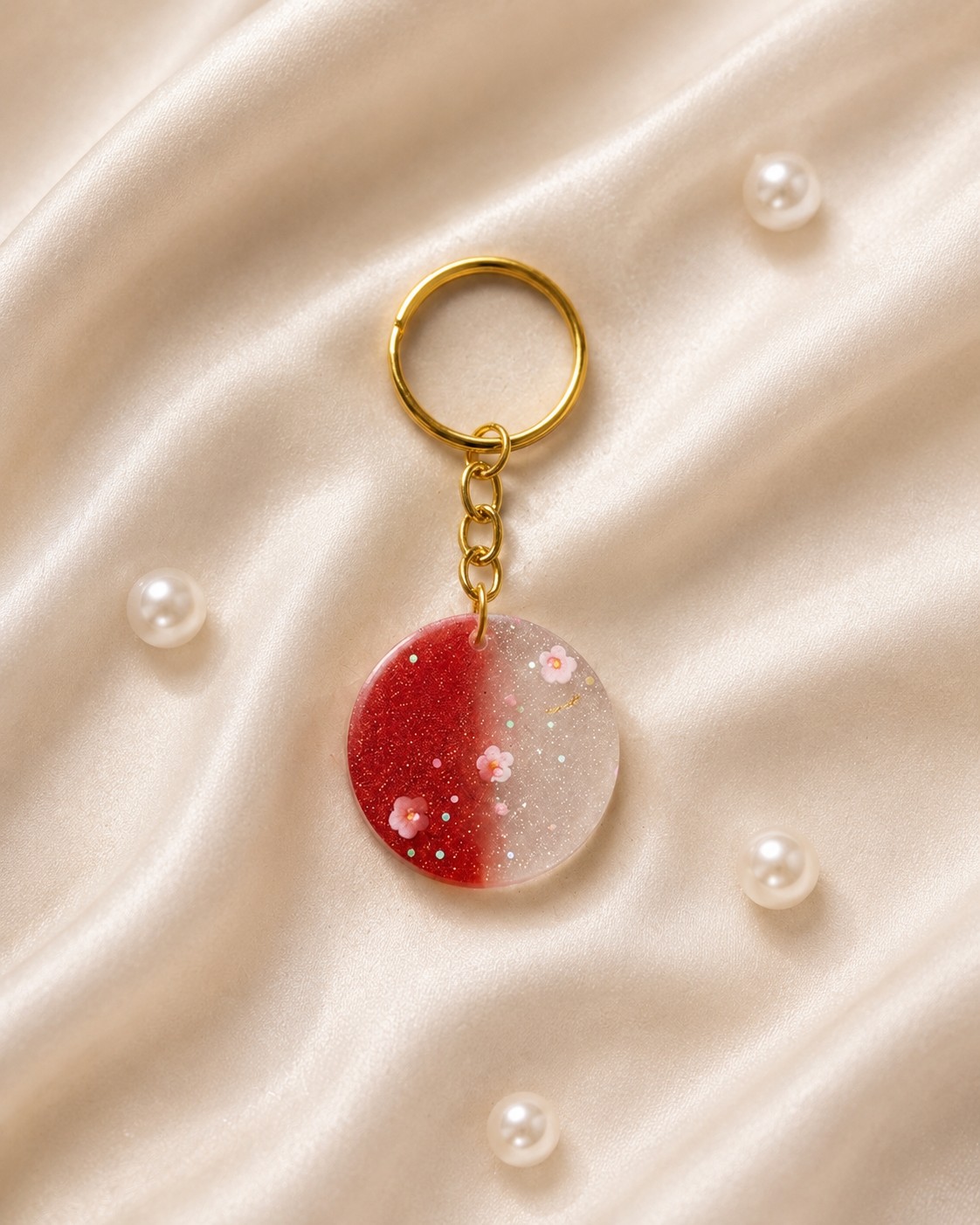 Resin Luxury Keychain