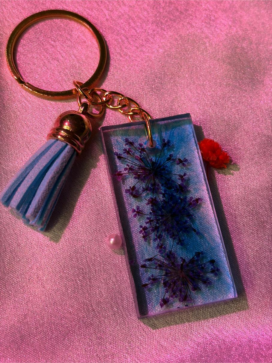 Resin Luxury Keychain