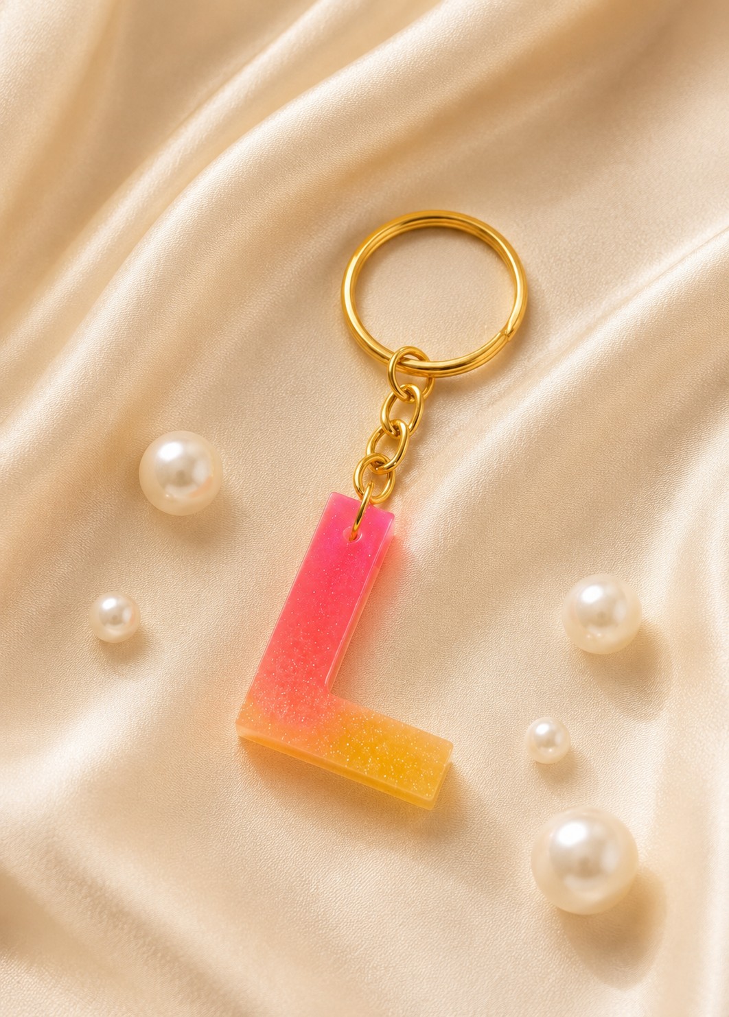 Resin Luxury Keychain