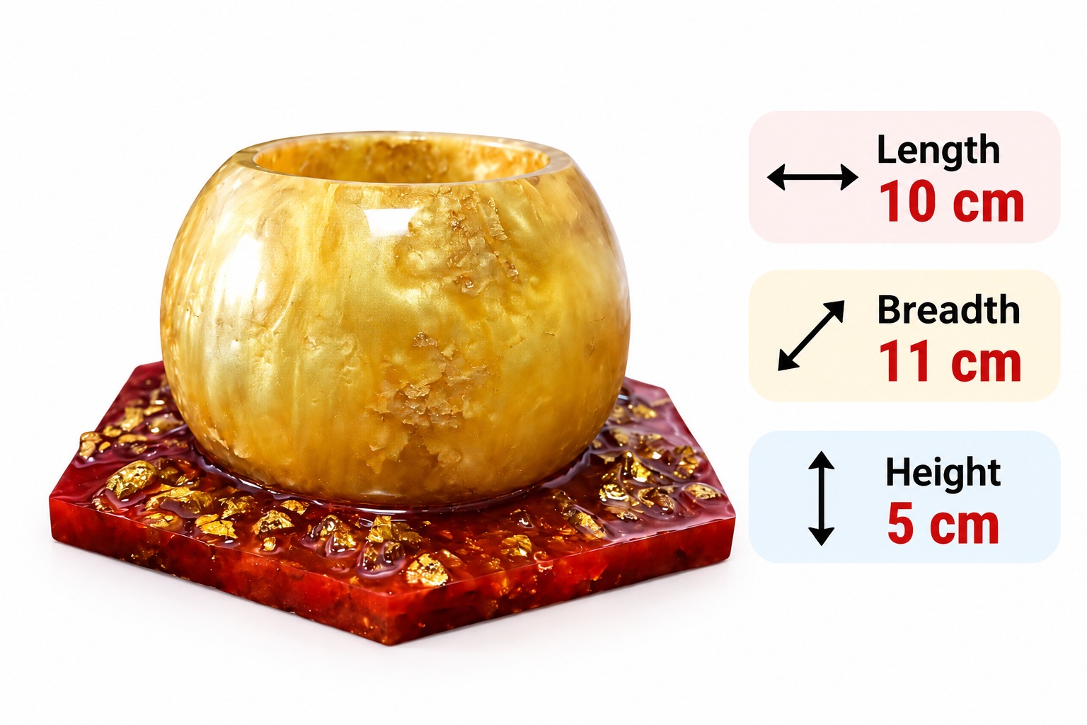 Flower Pot with Base