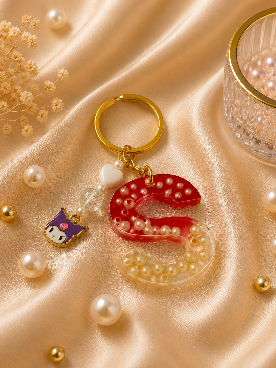 Resin Luxury Keychain