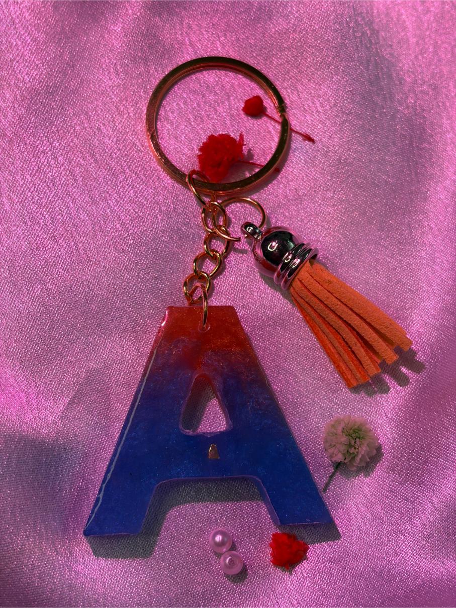 Resin Luxury Keychain