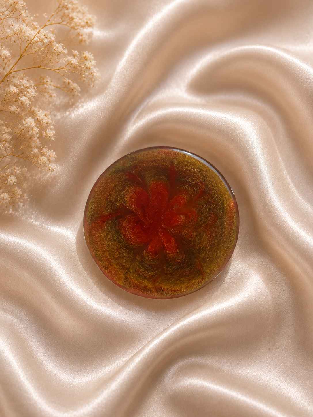Resin Luxury Tea Coaster (6 Pcs)