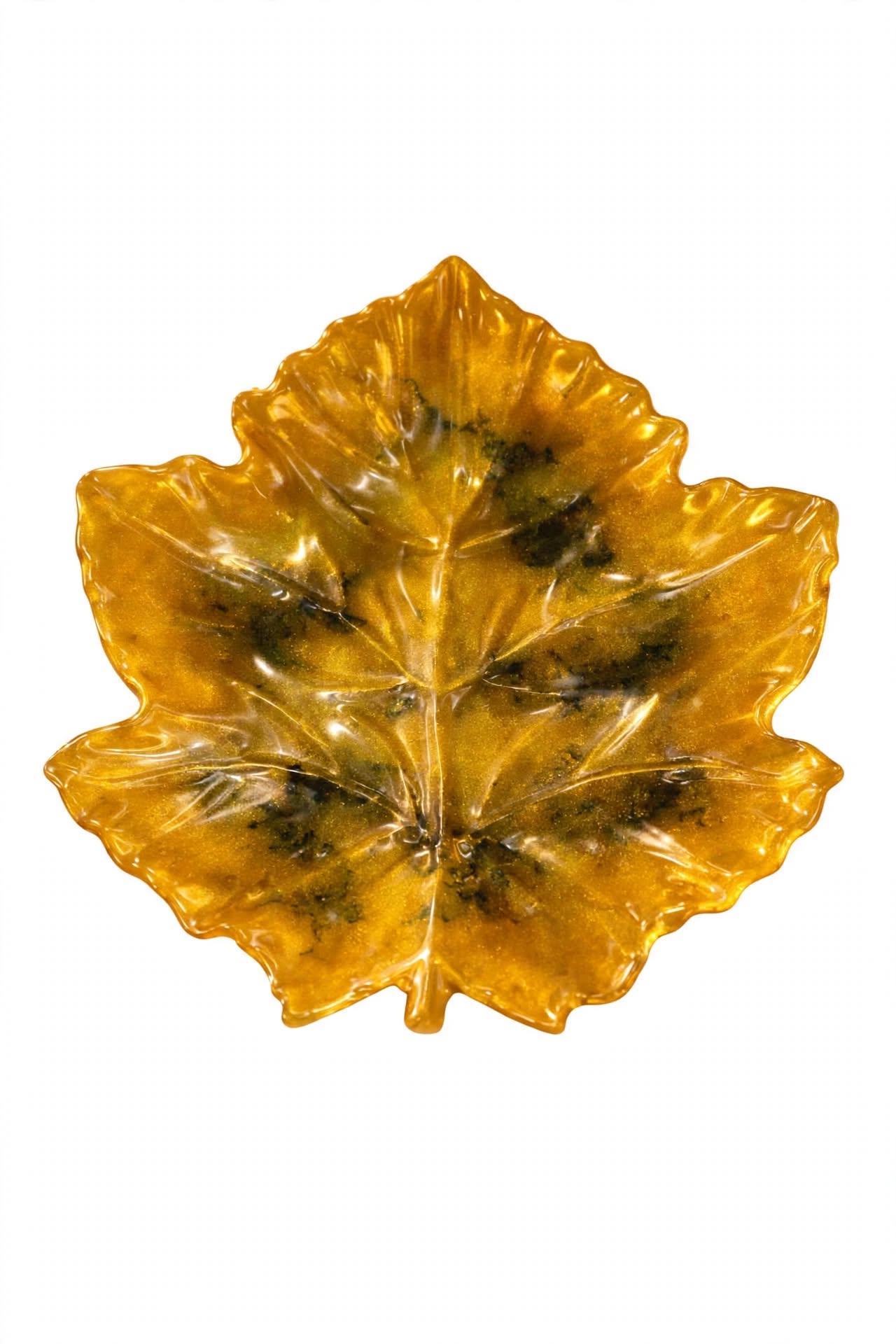 LUXURY RESIN LEAF PLATE