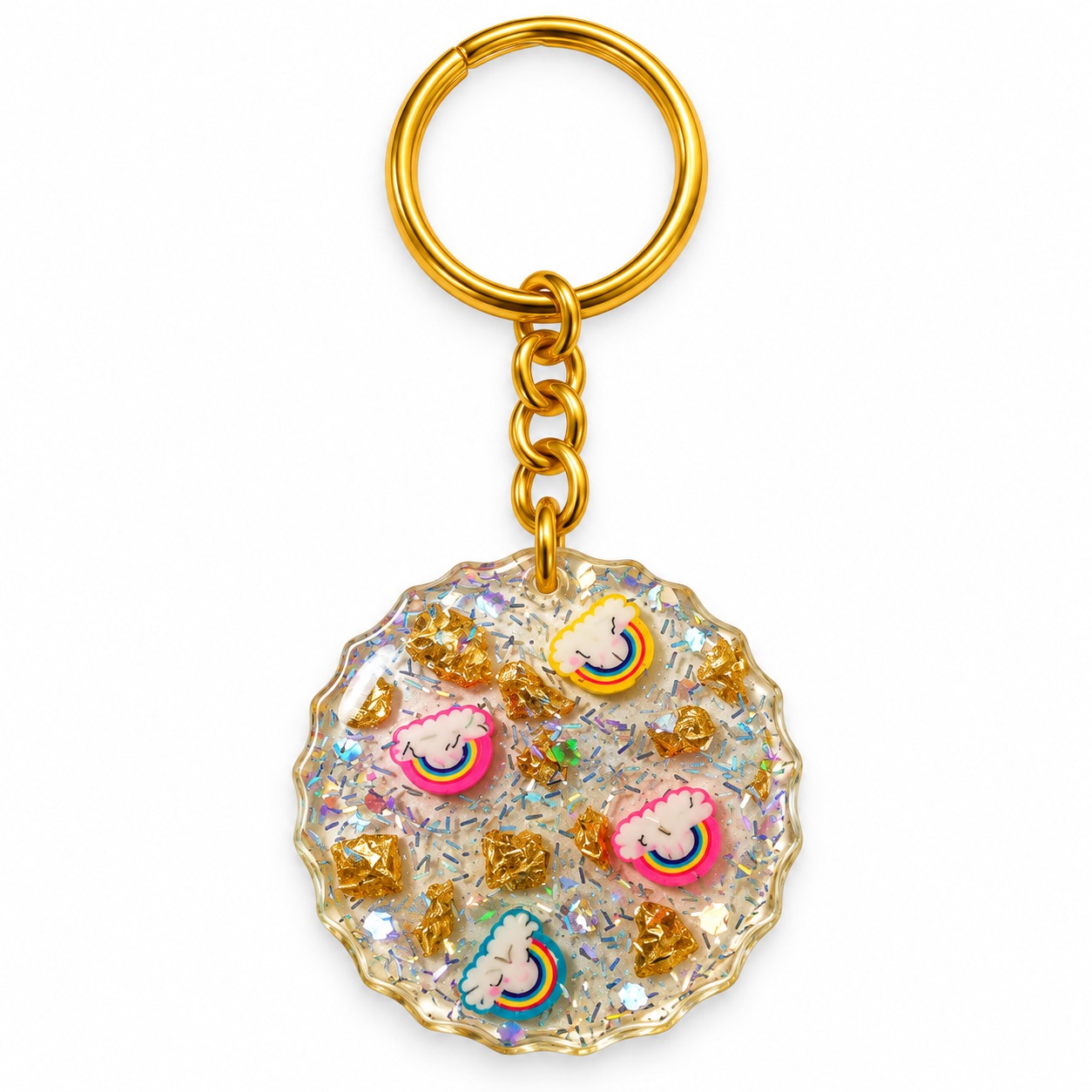 Resin Luxury Keychain