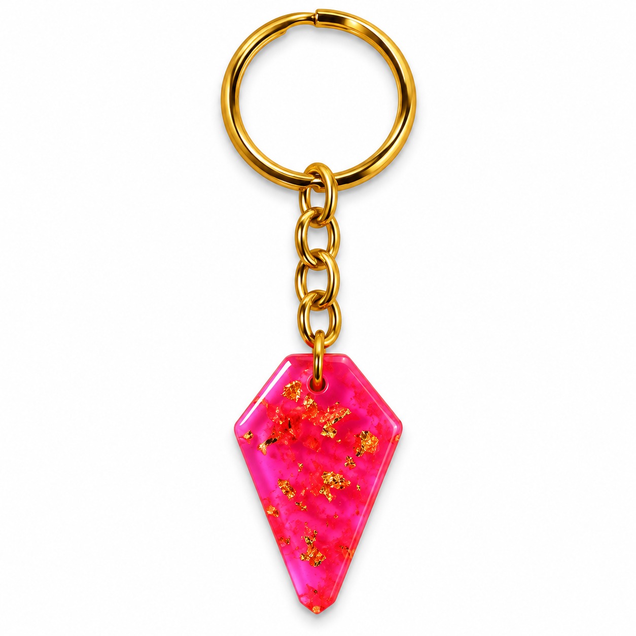 Resin Luxury Keychain