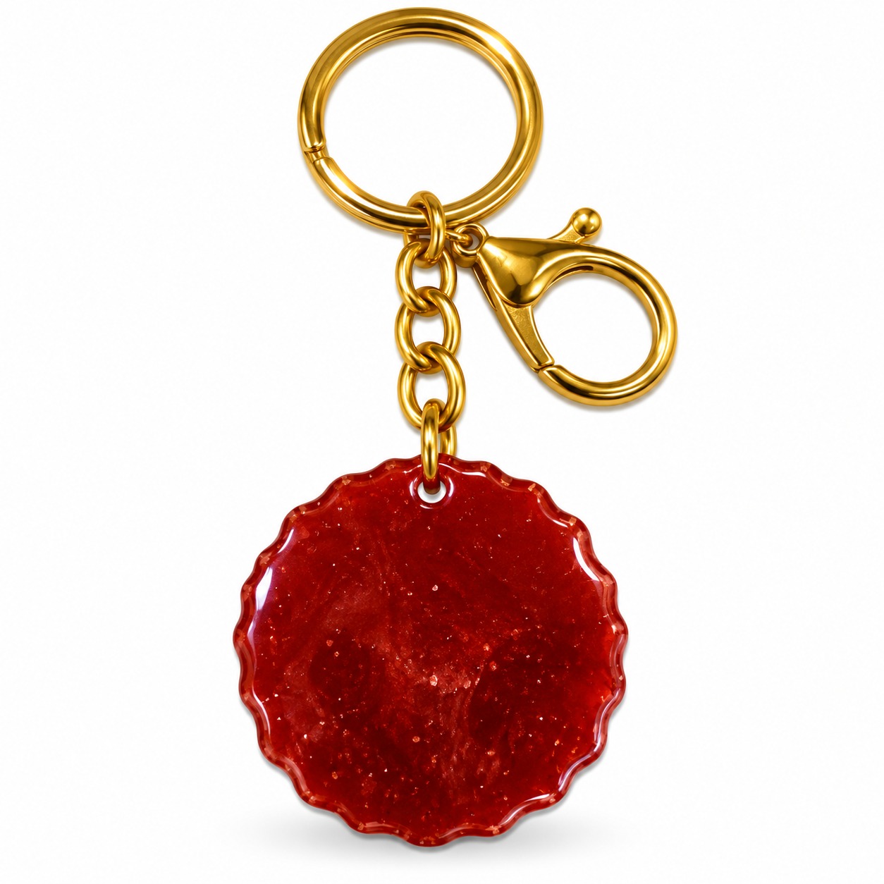 Resin Luxury Keychain