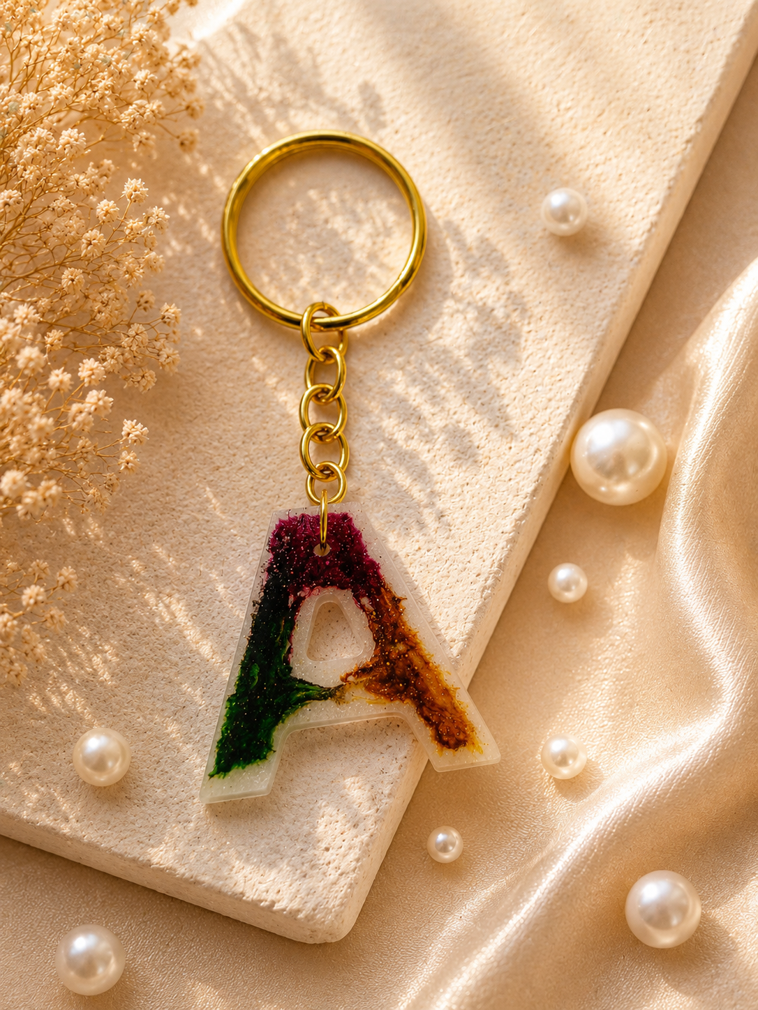 Resin Luxury Keychain