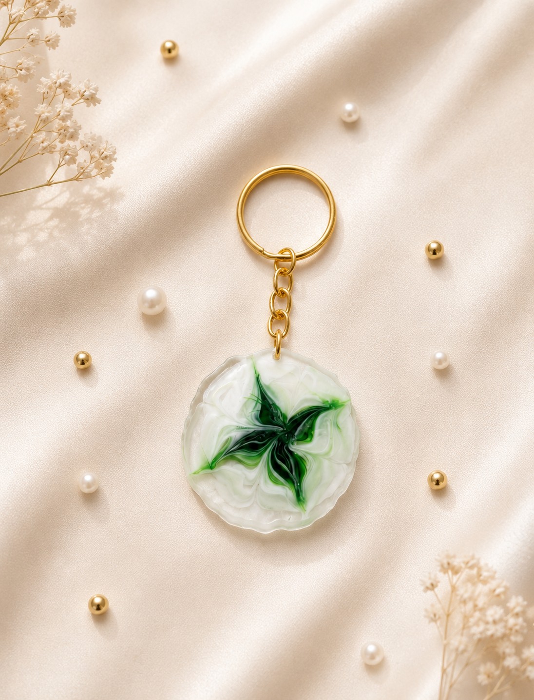 Resin Luxury Keychain