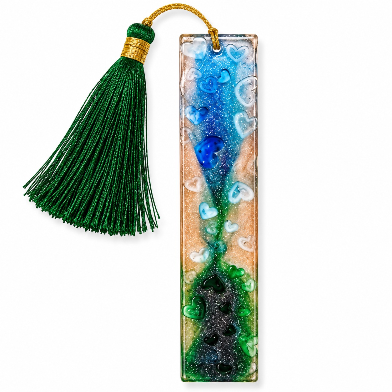 Luxury Handcrafted Resin Bookmark
