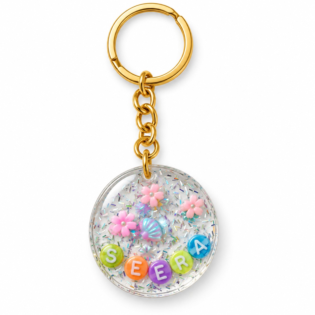 Resin Luxury Keychain
