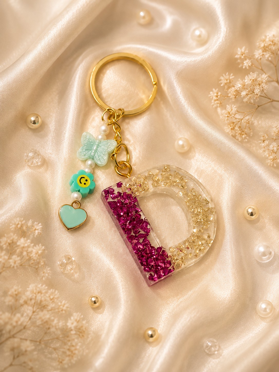 Resin Luxury Keychain