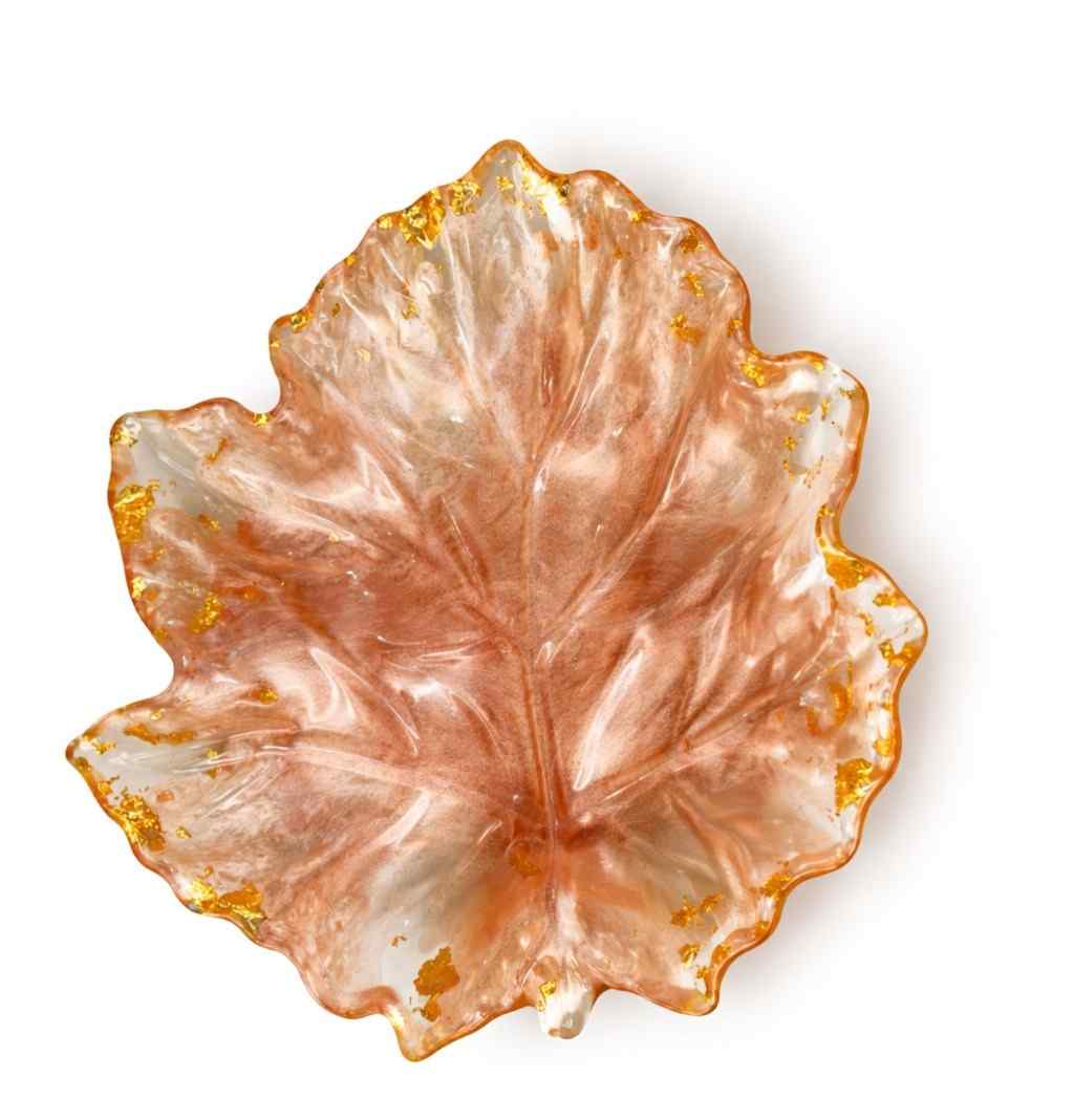 LUXURY RESIN LEAF POT