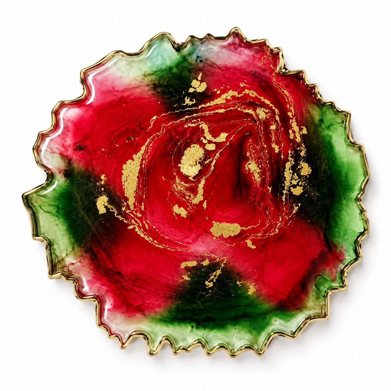 Resin Luxury Tea Coaster (6 Pcs)