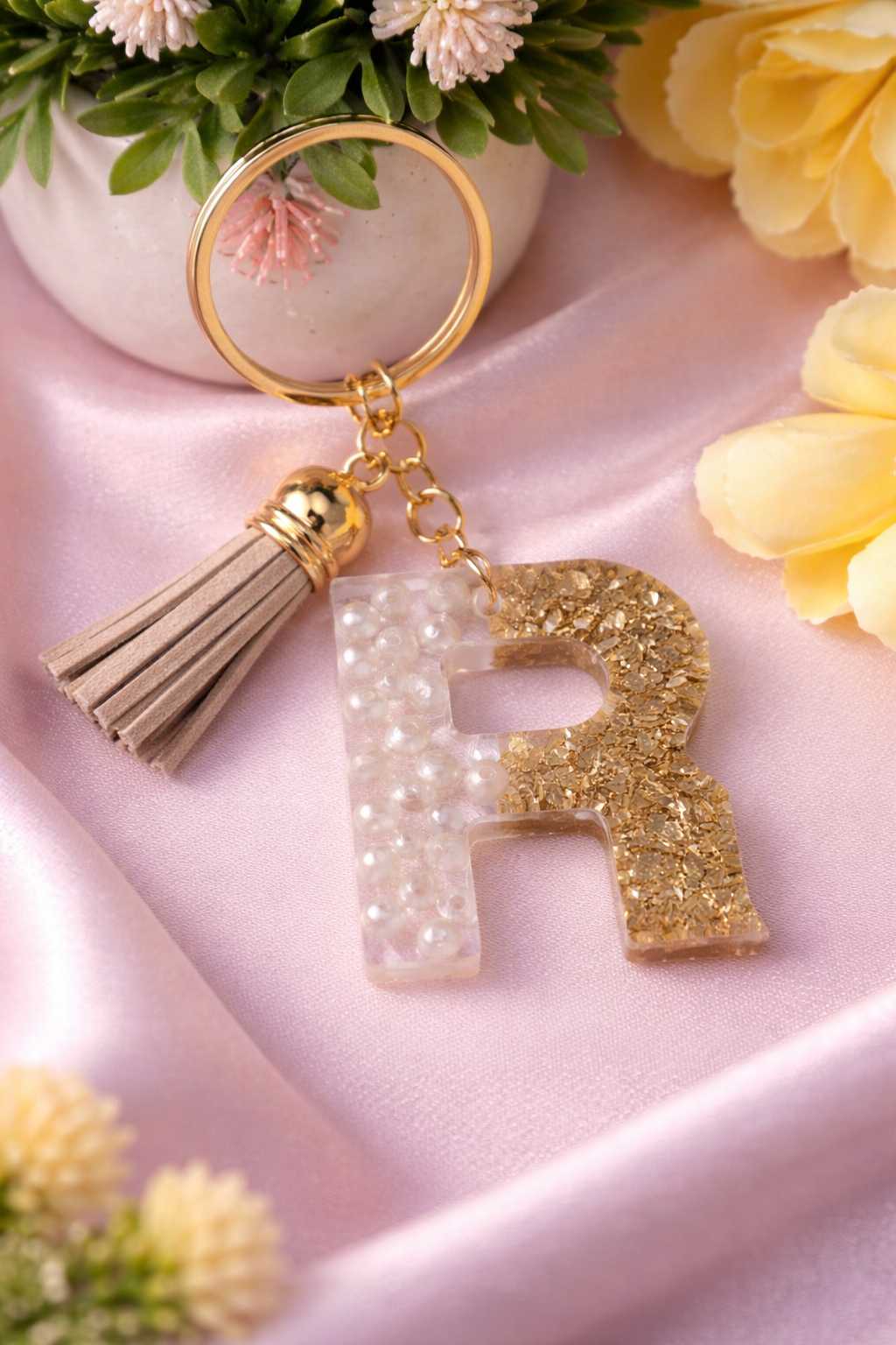Resin Luxury Keychain