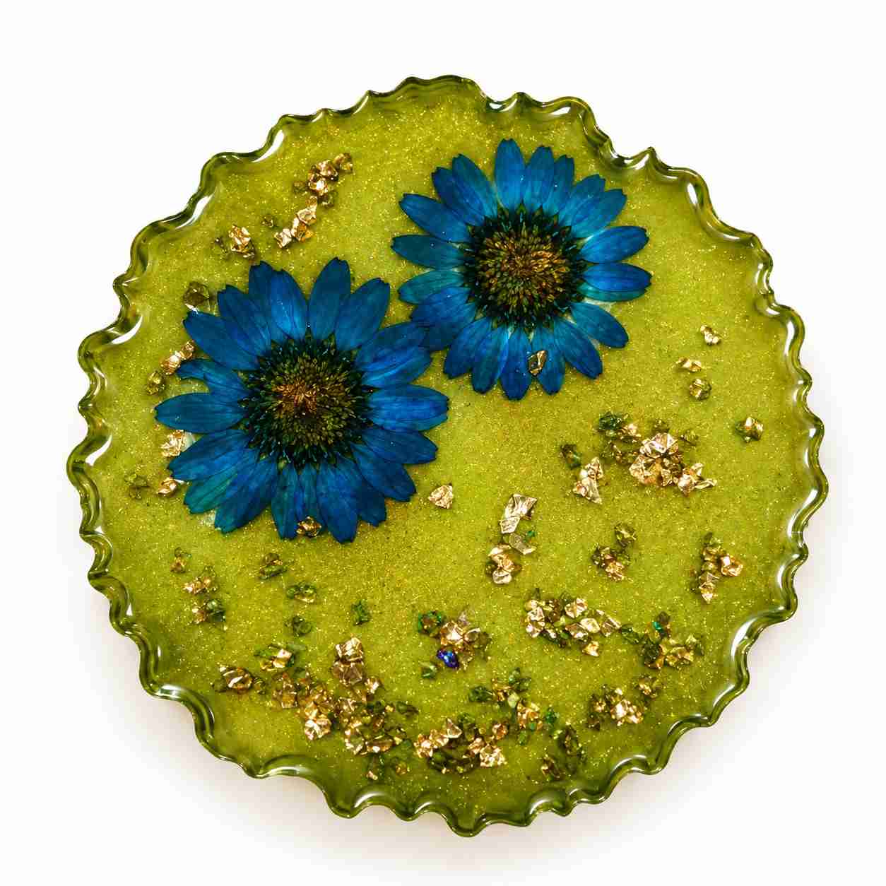 Resin Luxury Tea Coaster (6 Pcs)