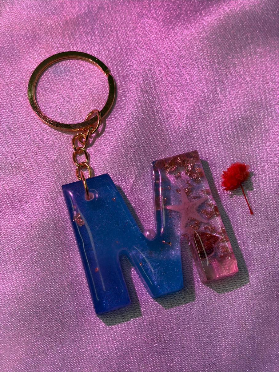 Resin Luxury Keychain