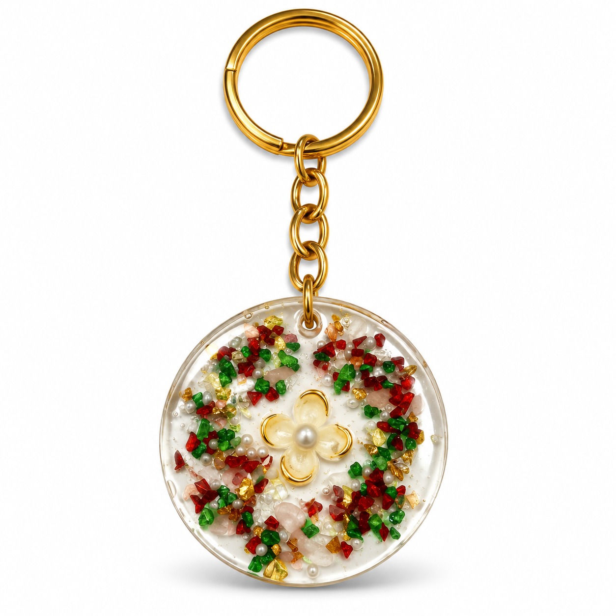 Resin Luxury Keychain