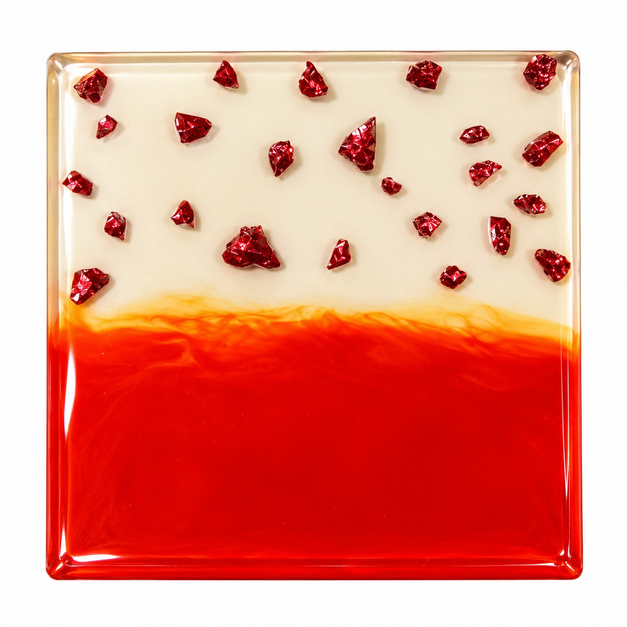Resin Luxury Tea Coaster (6 Pcs)