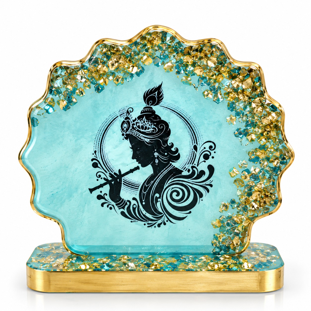 Lord Krishna Resin Showpiece