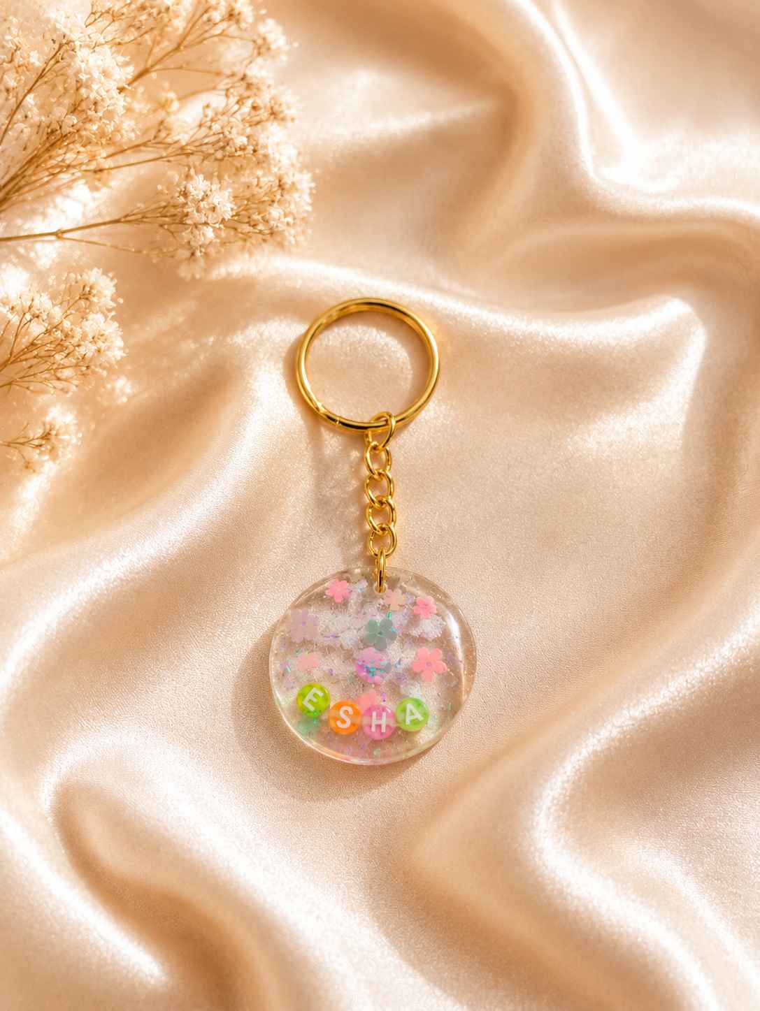 Resin Luxury Keychain